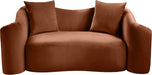 Destin - Velvet Loveseat - Simple Home Plus