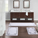 Evan - Tufted Bath Rug - White - Simple Home Plus