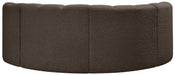 Arc - Boucle Fabric 4 Piece U-Shaped Modular Sofa - Simple Home Plus