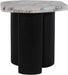 Puglia - Marble Top And Oak Wood Base Table - Simple Home Plus