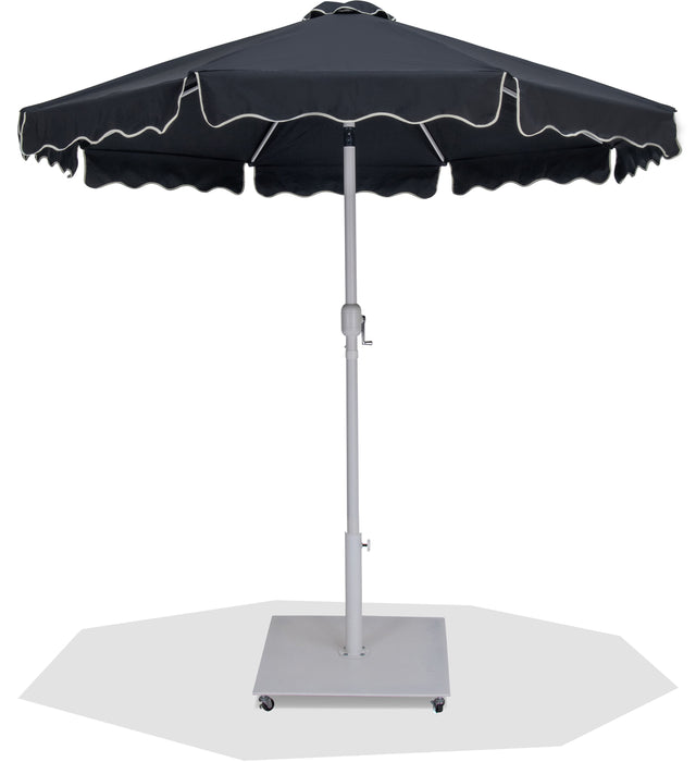 Amalfi - Aluminum Patio Umbrella - White Base / White Pole - Simple Home Plus