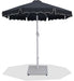 Amalfi - Aluminum Patio Umbrella - White Base / White Pole - Simple Home Plus