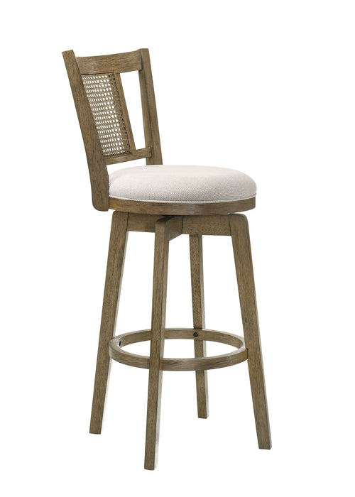 Isla - Swivel Barstool - Putty Brown - Simple Home Plus