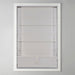 Galen - 39" Basketweave Room Darkening Cordless Roman Shade - Gray - Simple Home Plus