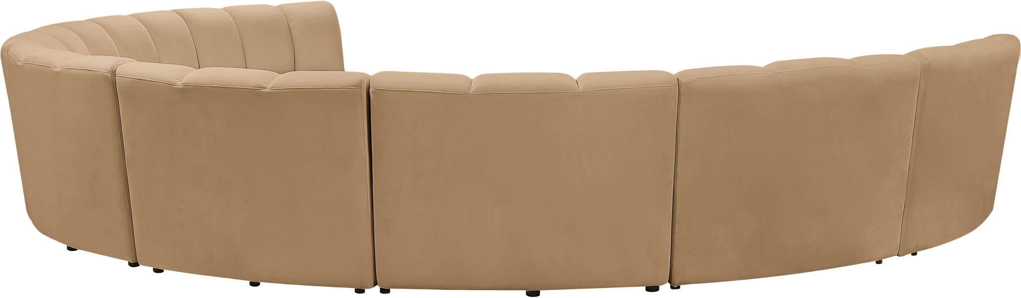 Infinity - 8 Piece Modular Sectional - Camel - Simple Home Plus