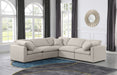 Indulge - Linen 5 Piece Modular Corner Sectional - Simple Home Plus