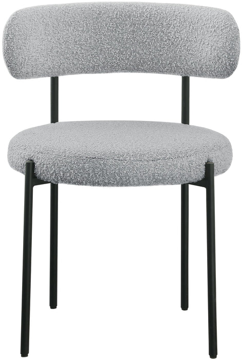 Beacon - Boucle Fabric Dining Chair (Set of 2) - Simple Home Plus
