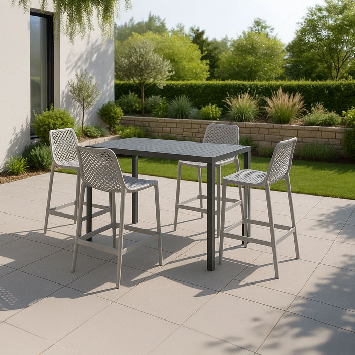 Mykonos - Outdoor Patio Stool (Set of 2) - Simple Home Plus