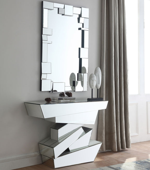 Jade - Console Table - Pearl Silver - Simple Home Plus