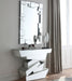 Jade - Console Table - Pearl Silver - Simple Home Plus