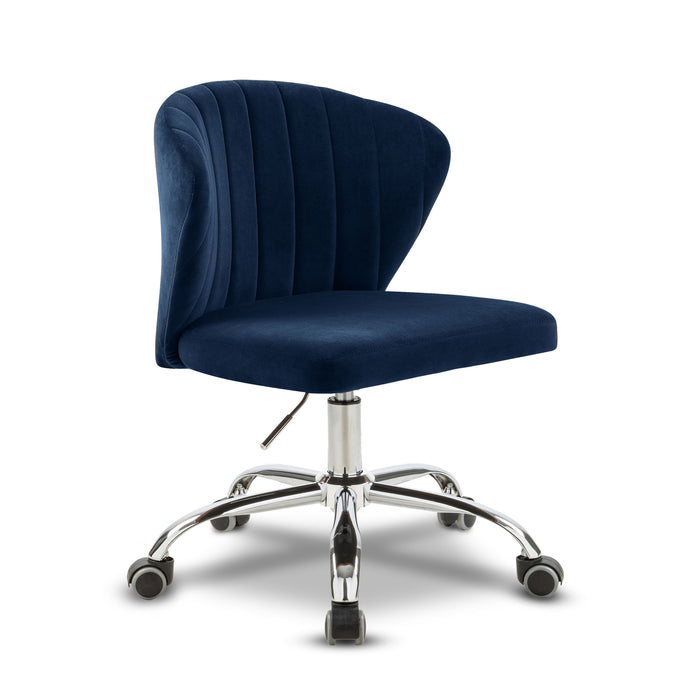 Finley - Office Chair with Chrome Legs - Simple Home Plus