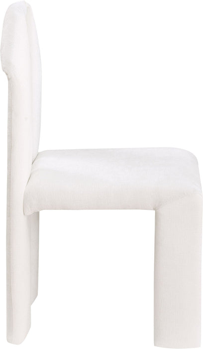 Bennett - Chenille Dining Chair (Set of 2) - Simple Home Plus