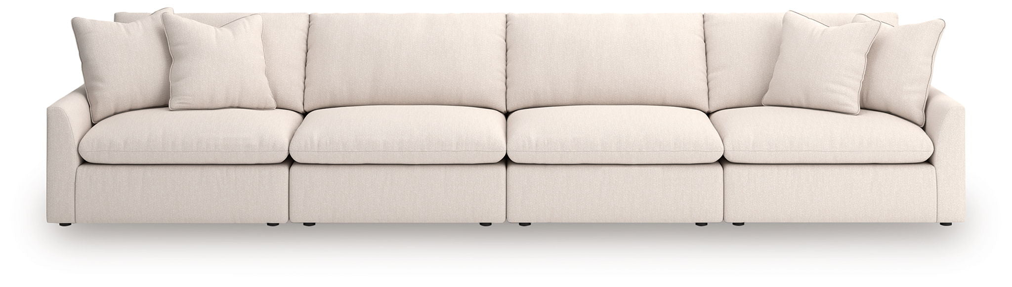 Whitehaven - Oyster - 4-Piece Sectional Sofa - Simple Home Plus