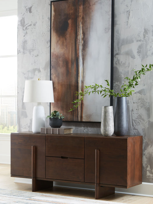 Kydler - Medium Brown - Accent Cabinet - Simple Home Plus