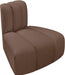 Arc - Faux Leather Reverse Corner Chair - Simple Home Plus