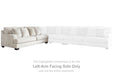 Rawcliffe - LAF Sofa - Parchment - Simple Home Plus