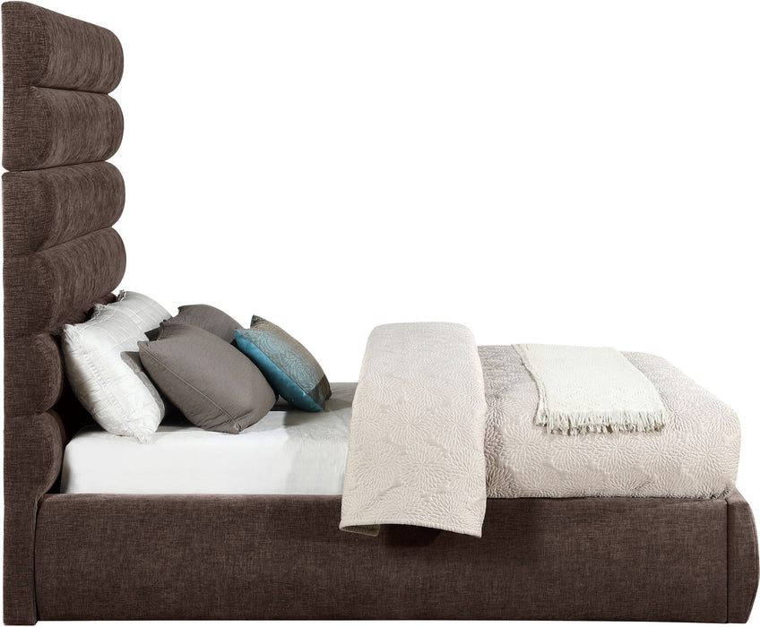 Adam - Chenille Fabric Bed With 70.5" Headboard - Simple Home Plus