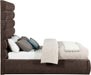 Adam - Chenille Fabric Bed With 70.5" Headboard - Simple Home Plus