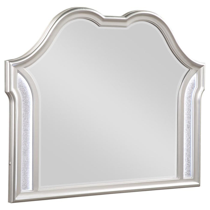 Evangeline - Dresser Mirror - Silver Oak - Simple Home Plus