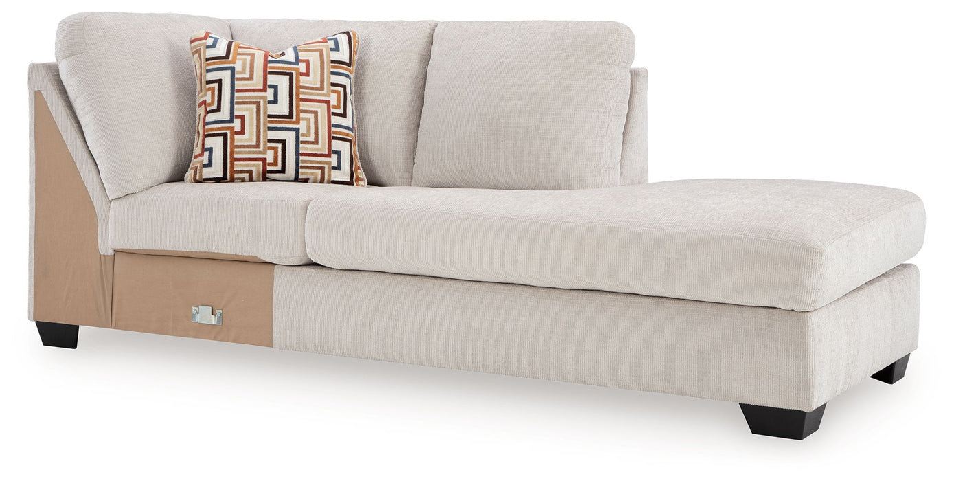 Aviemore - Raf Corner Chaise - Stone - Simple Home Plus