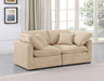 Indulge - Velvet 2 Seat Modular Sofa - Simple Home Plus