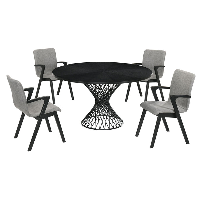 Cirque And Varde - Round Dining Set - Simple Home Plus