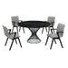 Cirque And Varde - Round Dining Set - Simple Home Plus