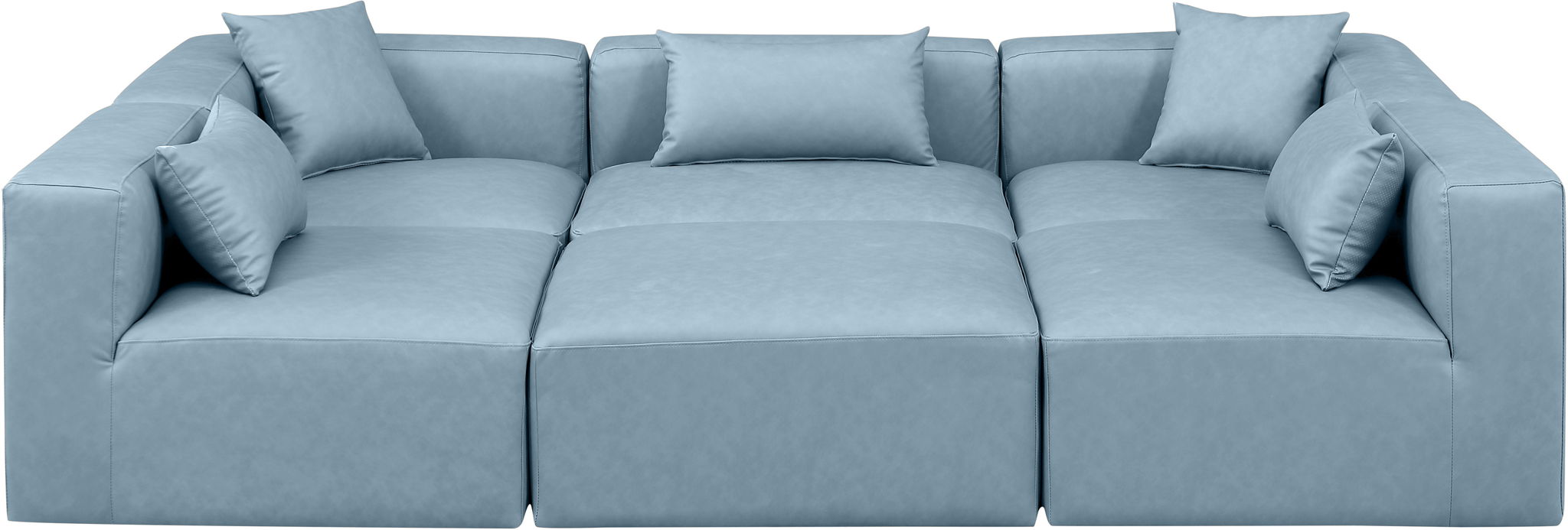 Cube - 6 Piece Modular Sectional - Simple Home Plus