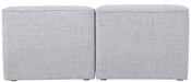 Miramar - 2 Seat Armless Modular Sofa - Simple Home Plus