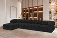 Ames - 5 Piece Fabric Modular Sectional - Simple Home Plus