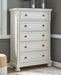 Robbinsdale - Antique White - Five Drawer Chest - Simple Home Plus