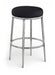 Ferro - Performance Fabric Upholstered Backless Bar Stool - Antique Silver - Simple Home Plus