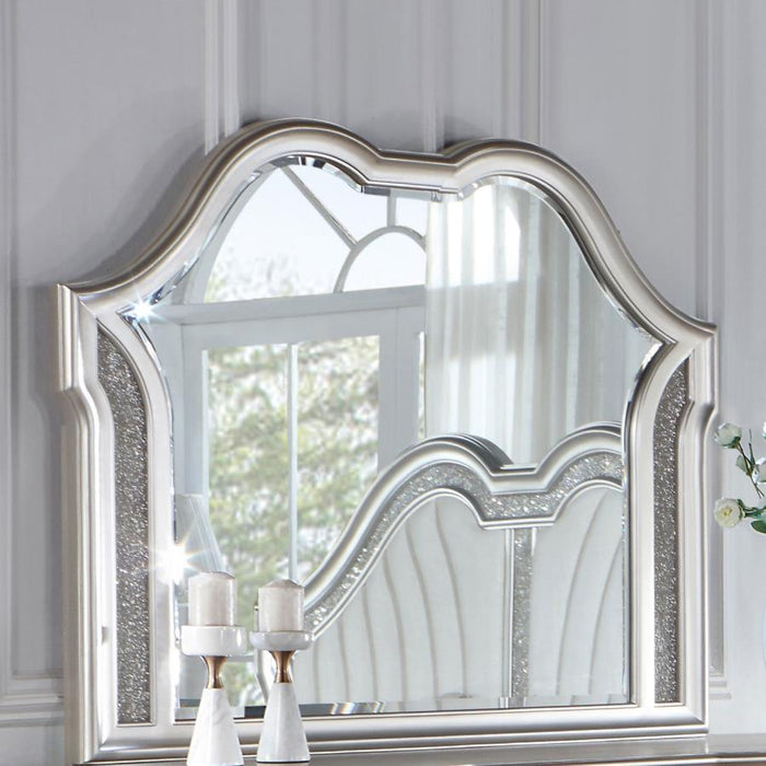 Evangeline - Dresser Mirror - Silver Oak - Simple Home Plus