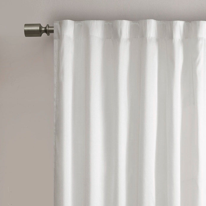 Andora - 95" Window Curtain - White - Simple Home Plus