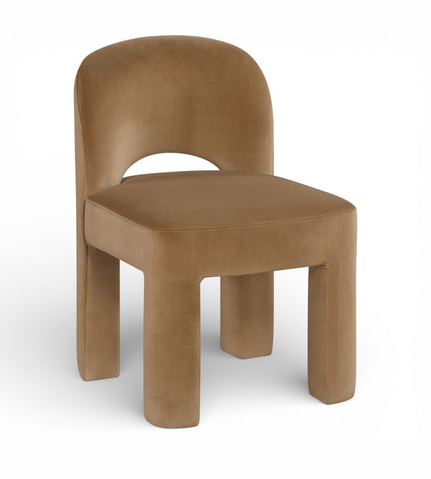 Celine - Velvet Performance Fabric Upholstered Dining Chair (Set of 2) - Simple Home Plus