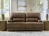 Beckley Place - Earth - 2 Seat Power Reclining Sofa With Adjustable Headrest - Simple Home Plus