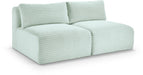 Shaggy - 2 Seat Modular Armless Sofa - Simple Home Plus