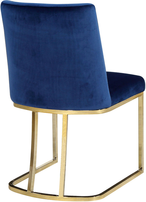 Heidi - Dining Chair with Gold Legs (Set of 2) - Simple Home Plus