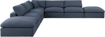 Comfy - 7 Piece Linen Modular Corner Sectional - Simple Home Plus