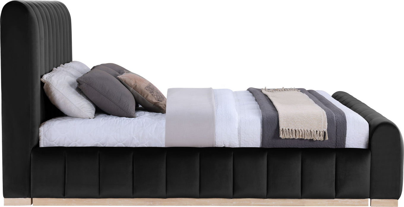 Amara - Velvet Bed - Simple Home Plus