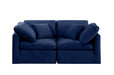 Indulge - Velvet 2 Seat Modular Sofa - Simple Home Plus