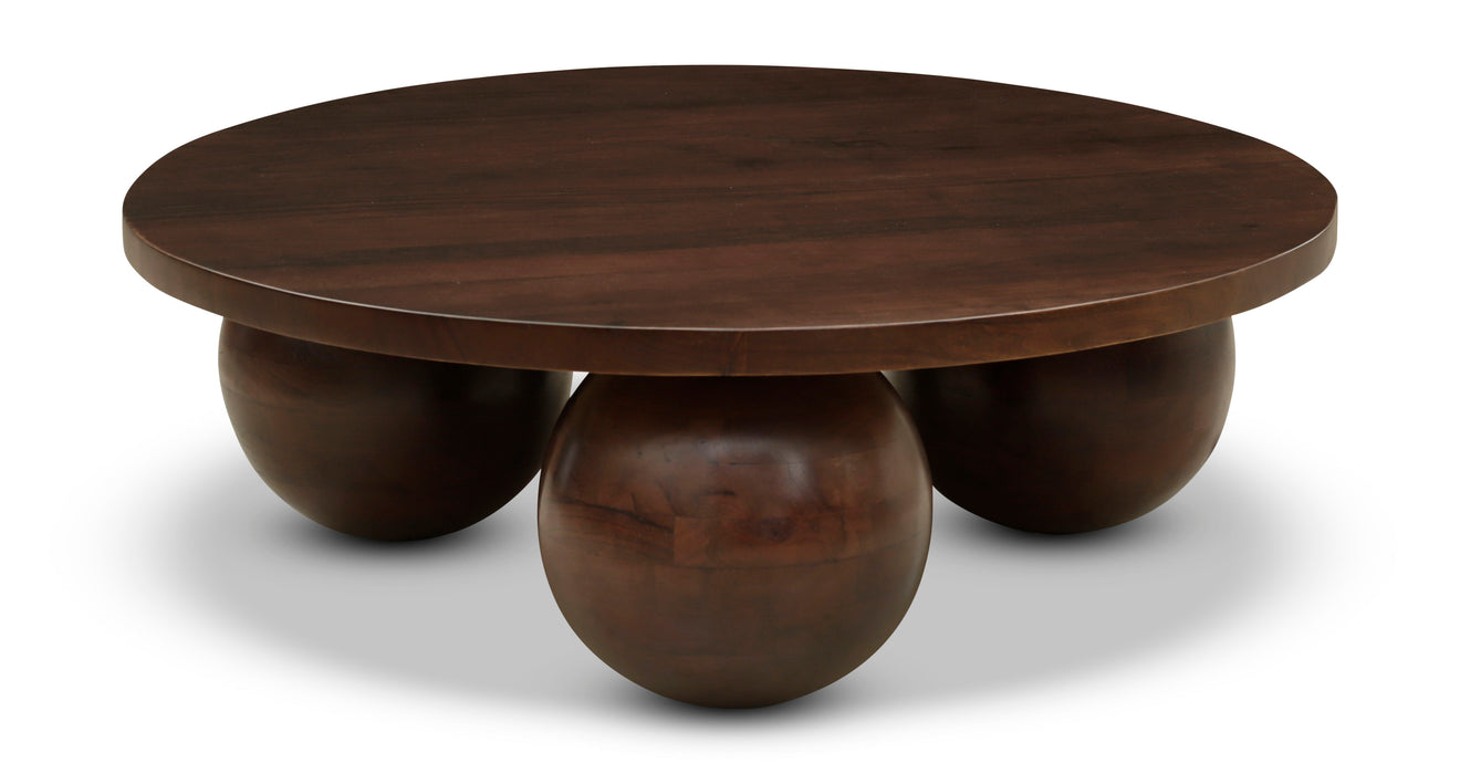 Spherical - Wood Coffee Table - Simple Home Plus