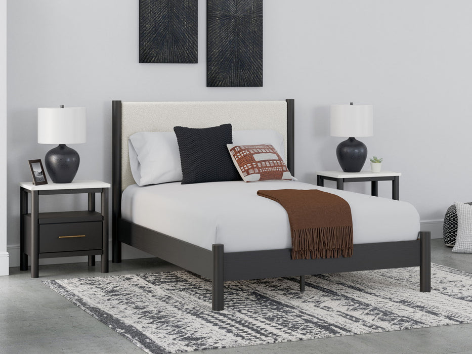 Cadmori - Upholstered Panel Bed - Simple Home Plus