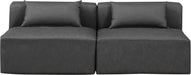 Cube - Modular 2 Seat Armless Sofa - Simple Home Plus
