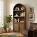 Botanical - Oak Veneer And Solid Wood Bookcase - Simple Home Plus