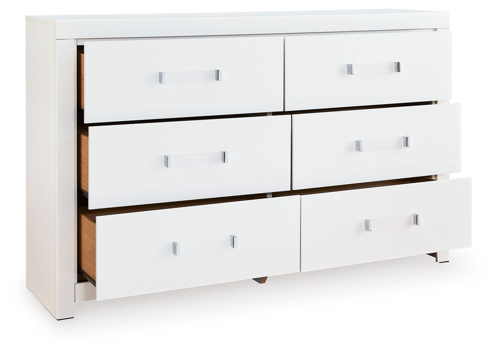 Maeling - Six Drawer Dresser - Simple Home Plus
