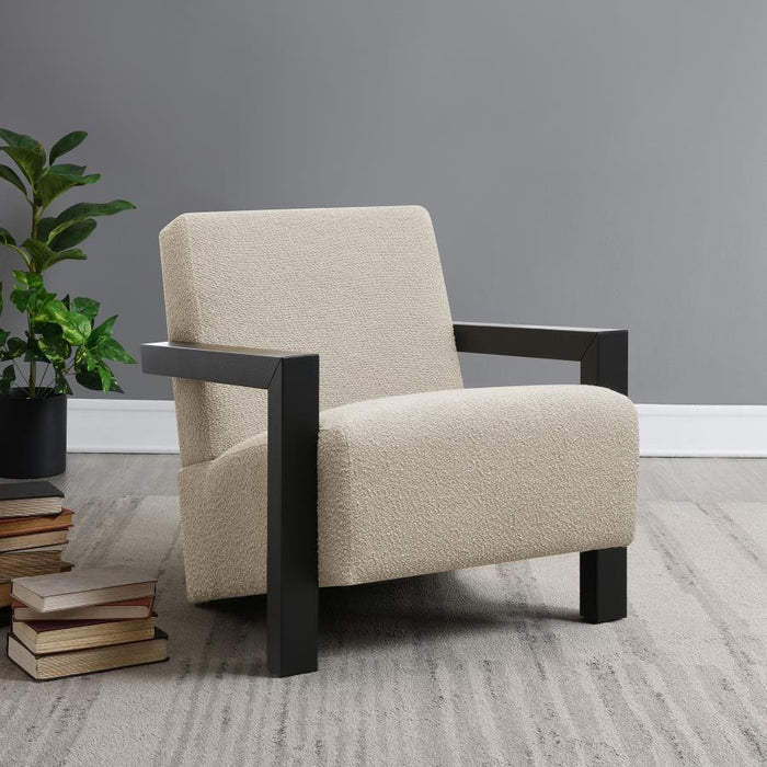 Fitzroy - Boucle Upholstered Accent Arm Chair - Simple Home Plus