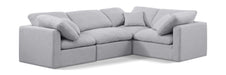 Indulge - Linen 4 Piece Modular Corner Sectional - Simple Home Plus