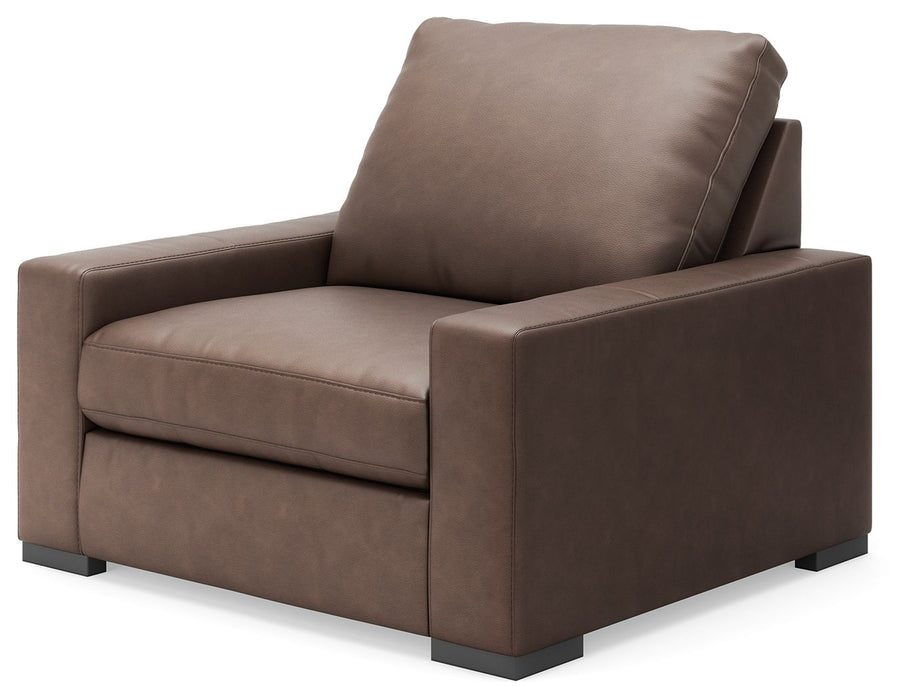 Calden - Chair And A Half - Chocolate - Simple Home Plus