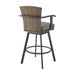 Hazel - Outdoor Patio Swivel Bar Stool - Simple Home Plus